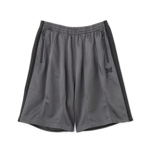 NEEDLES×BEAVER/ニードルズ×ビーバー/別注H.D. TRACK SHORTS - POLY SMOOTH -CHARCOAL- トラックショーツ