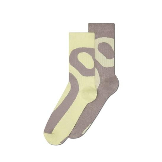 On/オン/Liquid Logo Sock High 2P リキッド ロゴソックス ハイ 2パック　靴下