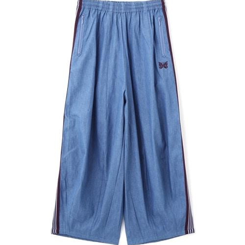 NEEDLES×BEAVER/ニードルズ×ビーバー/別注H.D. Track Pant - DENIM ヒザデルトラックパンツ　デニム