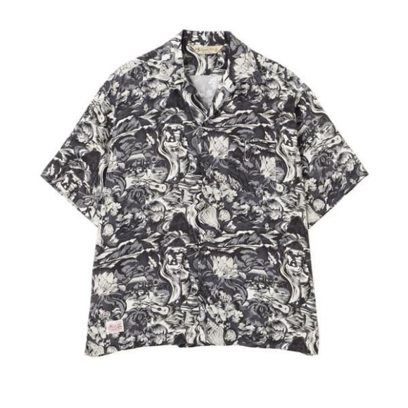 Schott×PJ/ショット×パイナップルジュース/WATER VALLEY RAYON SHIRT/ウォーター バリー レーヨンシャツ