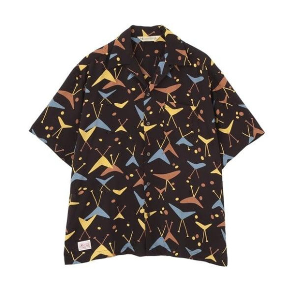 Schott×PJ/ショット×パイナップルジュース/ATOMIC RAYON SHIRT/アトミック レーヨンシャツ