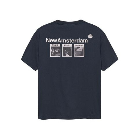 SALE New Amsterdam Surf Association/ニューアムステルダムサーフアソシエーション/PHOTO TEE NAVY BLAZER Tシャツ