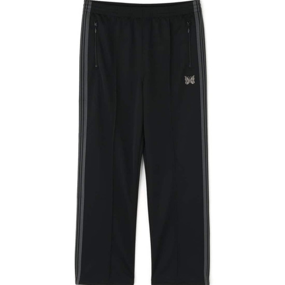 Needles×BEAVER/ニードルズ×ビーバー　別注Track Pant - Poly Smooth -BLACK- トラックパンツ
