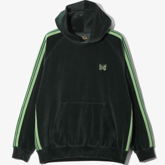 NEEDLES/ニードルズ/TRACK HOODY - C/PE VELOUR トラックフーディベロア