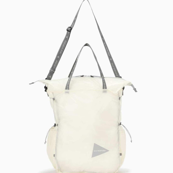 and wander/アンドワンダー/sil tote bag/シルトートバッグ