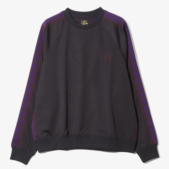 NEEDLES/ニードルズ/TRACK CREW NECK SHIRT - POLY SMOOTH トラッククルーネックシャツ