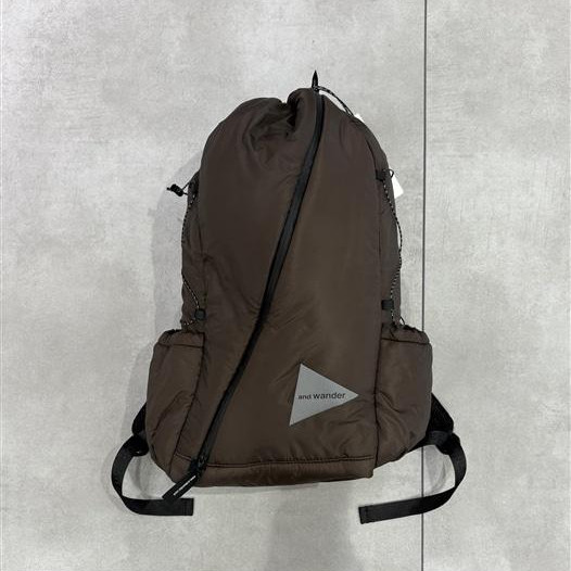 and wander/アンドワンダー/puffer mini ripstop daypack パファーミニリップストップデイパック
