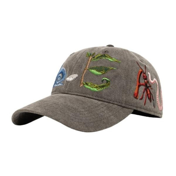 b.Eautiful/ビューティフル/Critters Low Profile Hat (Washed Brown) キャップ