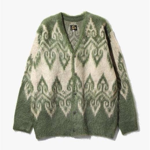 NEEDLES/ニードルズ/MOHAIR CARDIGAN - NORDIC モヘアカーディガン
