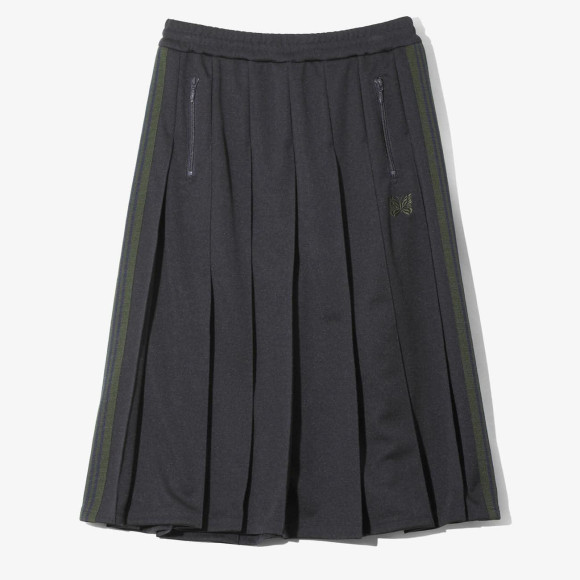 NEEDLES/ニードルズ/PLEATED TRACK SKIRT - POLY SMOOTH トラックスカート