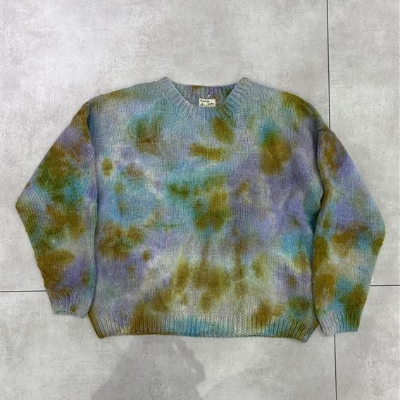 MacMahon Knitting Mills /マクマホンニッティングミルズ/Crew Neck Knit - Tiedye