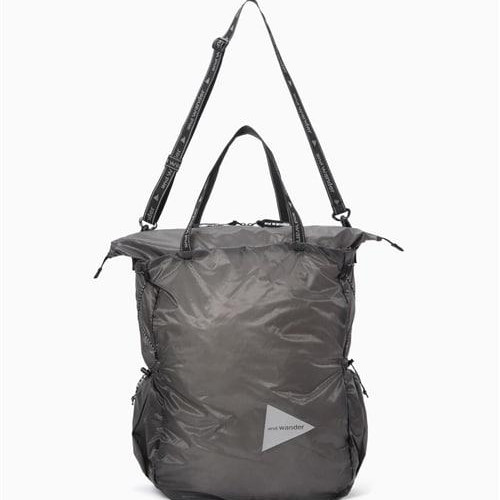 and wander/アンドワンダー/sil tote bag/シルトートバッグ