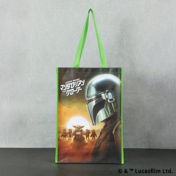 【新製品】STAR WARS／マンダロリアン・アンド・グローグー ショッピングバッグ グローグー&アンゼラン