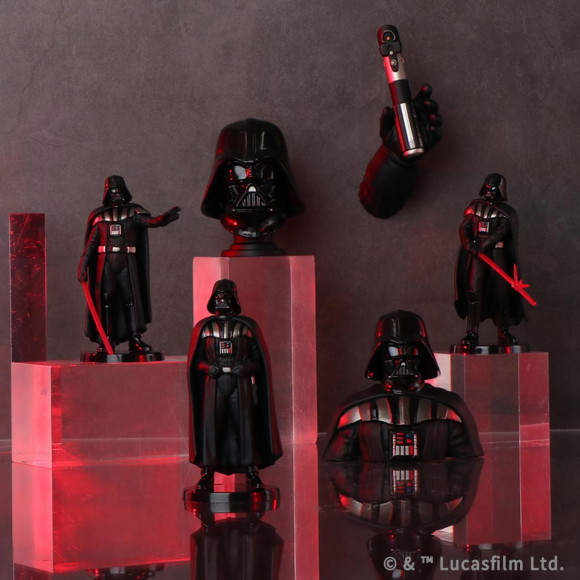 【新製品】STAR WARS リトルスタチューコレクション ダース・ベイダー (全6種)