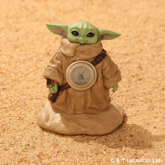 【2026年5月22日発売予定】STAR WARS: THE MANDALORIAN AND GROGU 置時計　グローグー