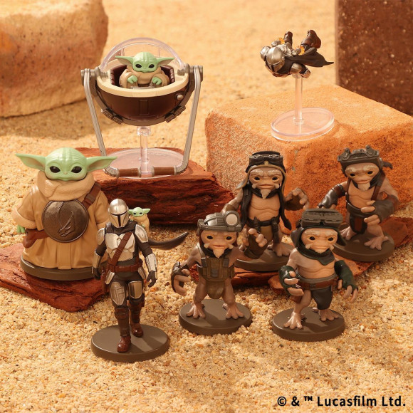 【2026年5月22日発売予定】STAR WARS: THE MANDALORIAN AND GROGU リトルスタチューコレクション (全8種)