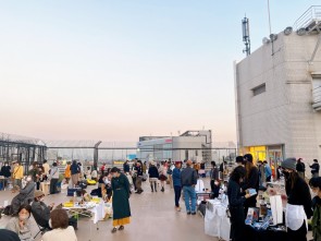 Kichijoji PARCO Rooftop Event A & C MARKET, about 50 groups of young artists gathered