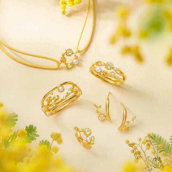 ❁新作ジュエリーのご紹介❁~Mimosa Collection~