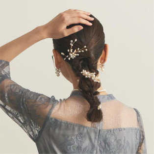 パールヘアピン6本セット