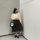 Introducing a new skirt that makes you feel the mood of the season♡