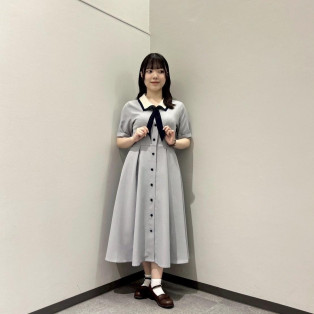 レトロな配色がキュートな、主役級ワンピース♪