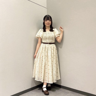 ガーリーな花柄ワンピ♡
