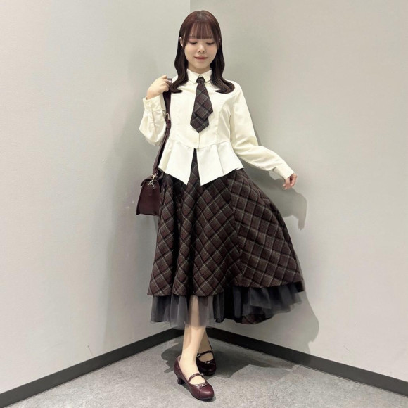 シーズンムードたっぷりなクラシカルコーデ