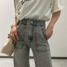 ストレートワイドデニムQ♡の定...