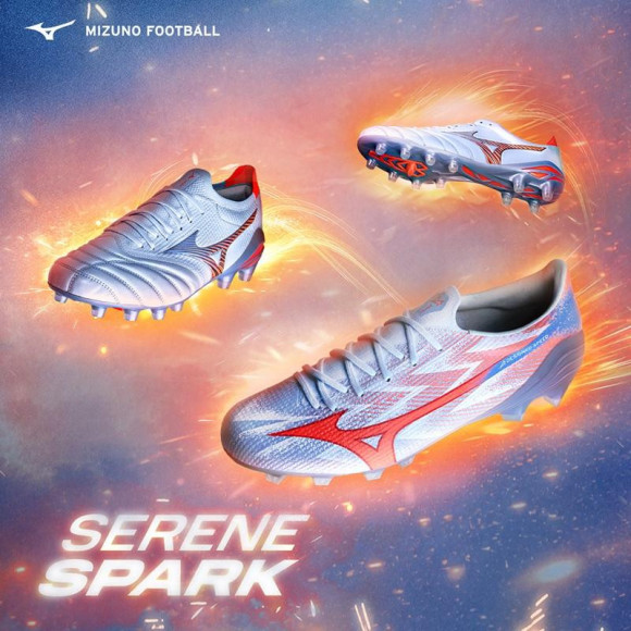 8/12（水）発売！MIZUNO FOOTBALL『SERENE SPARK PACK』