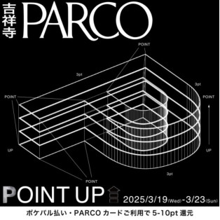 【RANDA】PARCOポイントアップキャンペーン
