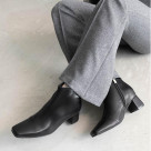 [RANDA] Square Tumi Dolheel short boots for sunny rain