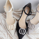 【RANDA】新作！ビジューストラップパンプス