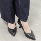 【RANDA】【26SS】【走れる美脚パンプス】ポインテッドトゥ×Vカットパンプス