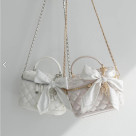 【RANDA】【新色】2WAY絲帶堆高機包 