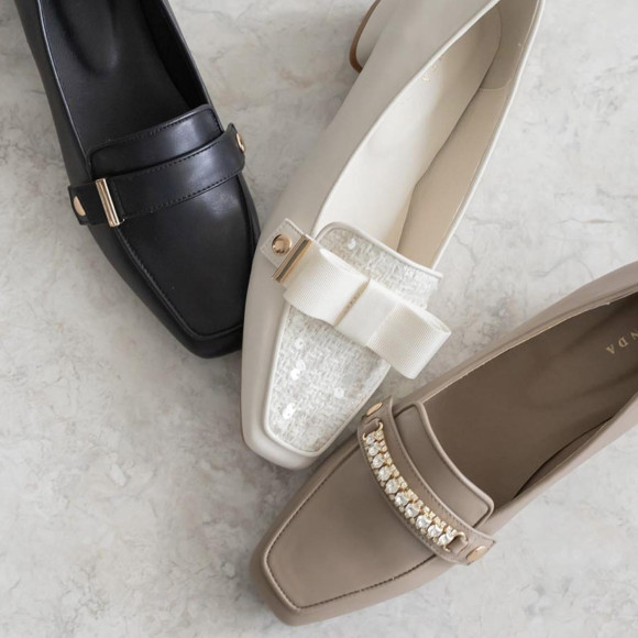 3WAYベルトローファーシューズ