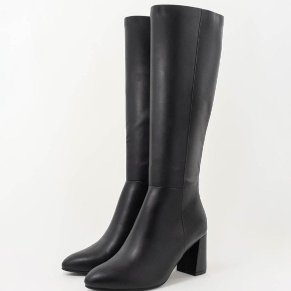 RANDA　新作　晴雨兼用 チャンキーヒールロングブーツ！！！