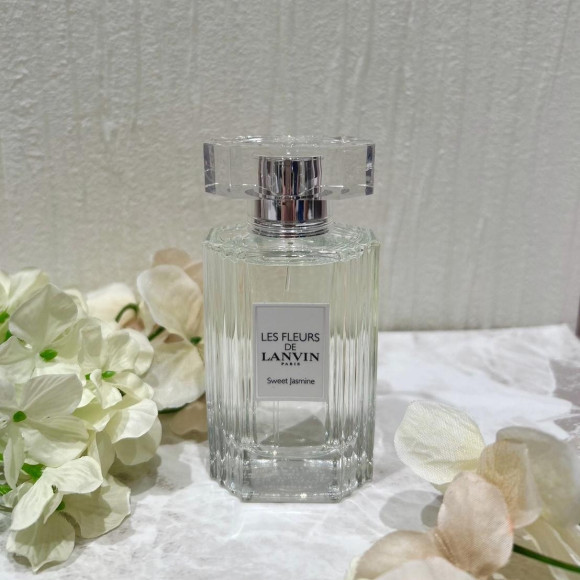 LANVIN新作香水　レ　フルール　ド　ランバン　スィートジャスミン　オードトワレ入荷しました！