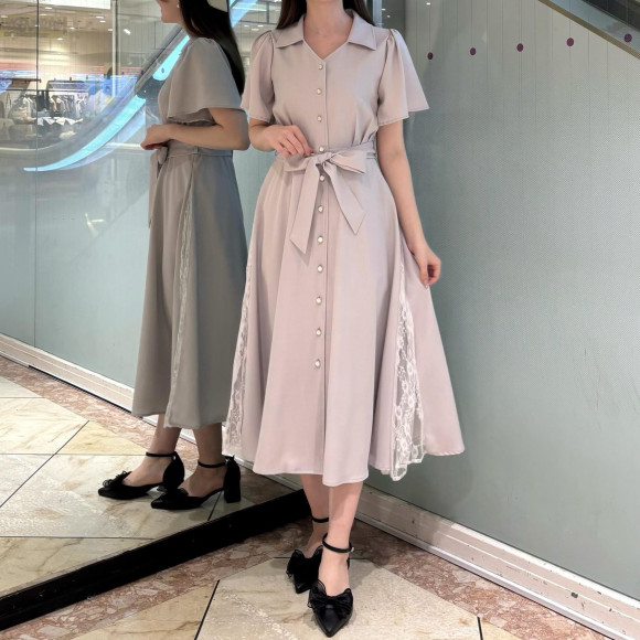 人気のサイドレースワンピースが今年も入荷いたしました♪