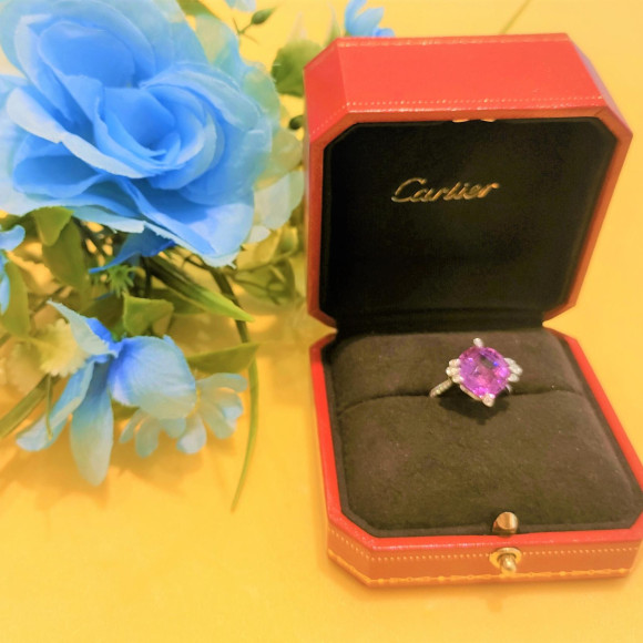 Cartier Indo Mystery Ring that has been loved forever