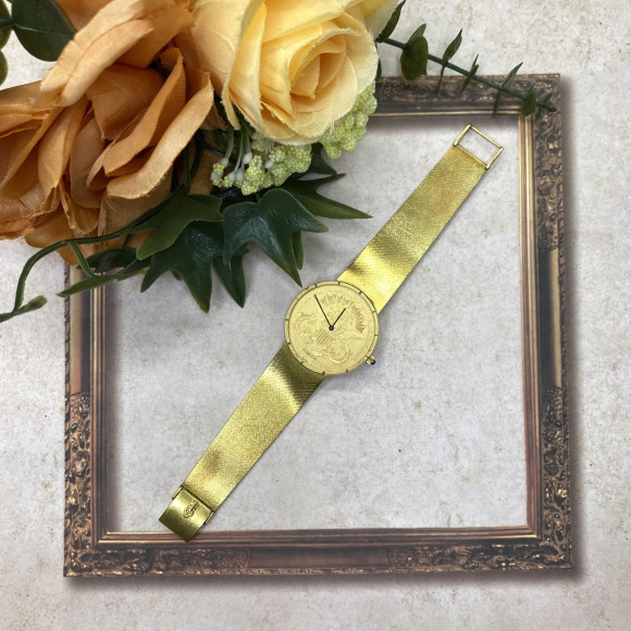 本物の金貨を薄切りに！ CORUM コインウォッチ