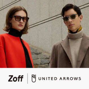 「Zoff」×「UNITED ARROWS」2024秋冬アイウェアコレクションが登場しました！