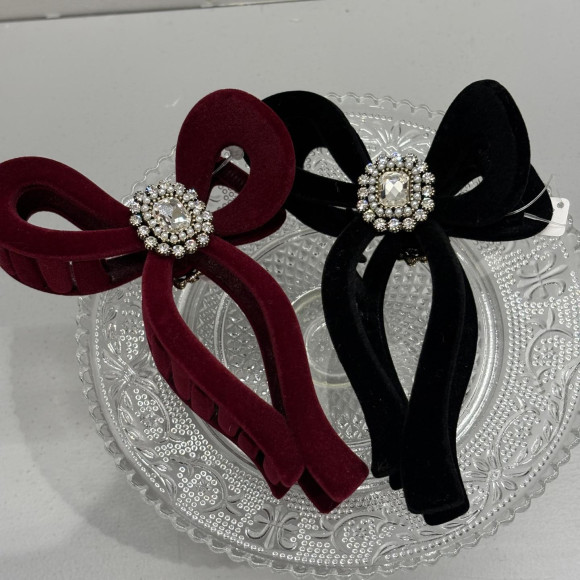 ♡フロッキーリボンバンスクリップ♡