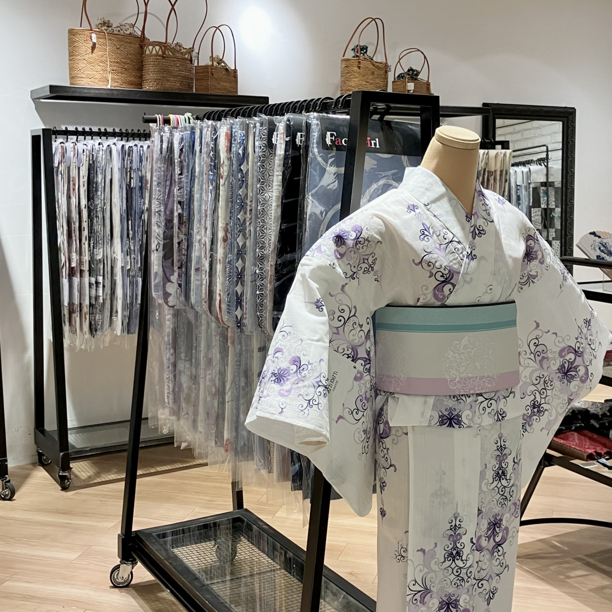 京のきもの屋 四君子 浴衣POPUPSHOP
