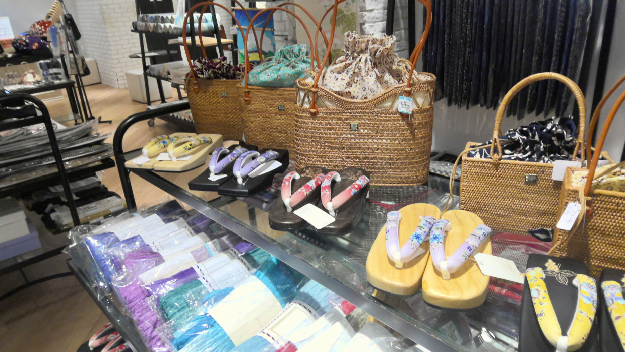 京のきもの屋 四君子 浴衣POPUPSHOP