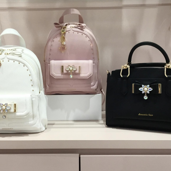 人気シリーズ入荷しました！【ビジューリボン付きトート＆リュック♡】