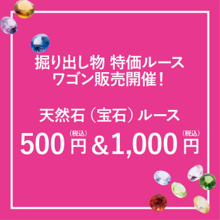 【期間限定】ミネラルルース ワゴン市 開催！