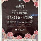 『サルート 2026Spring- Autumu  Collection 先行予約会』のご案内です