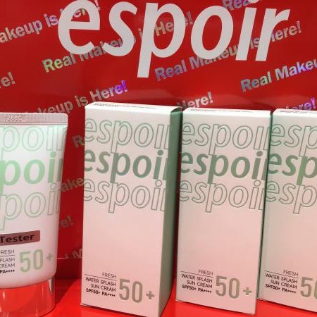 espoir《エスポア》ウォータースプラッシュサンクリームから#さらすべタイプ新登場♡