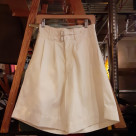 「italy white gurkha short pants」