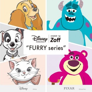 ふわふわでキュートなDisney、Pixarのキャラクターが大集合！ キュートでぬくもりを感じる特別なセットにDisney Collectionより“FURRY series”全5種が新登場。